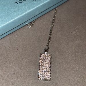 Touchstone Crystal “Myra Pendant”  is Reversible
